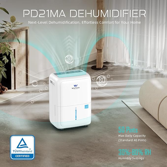 Energy Star Certified 52 Pint Dehumidifier - Image 4