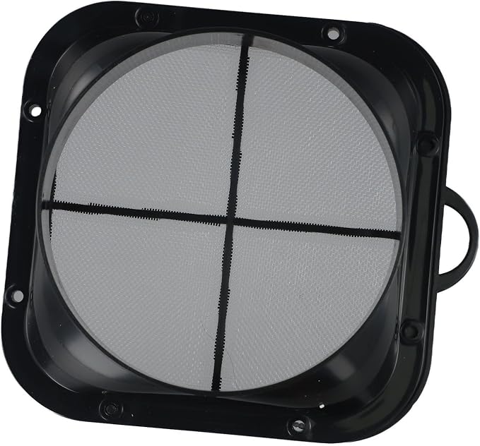 ABS Wall Flange Air Vent with Filter 6 Inch, Duct Fan Hose Connector - Image 9