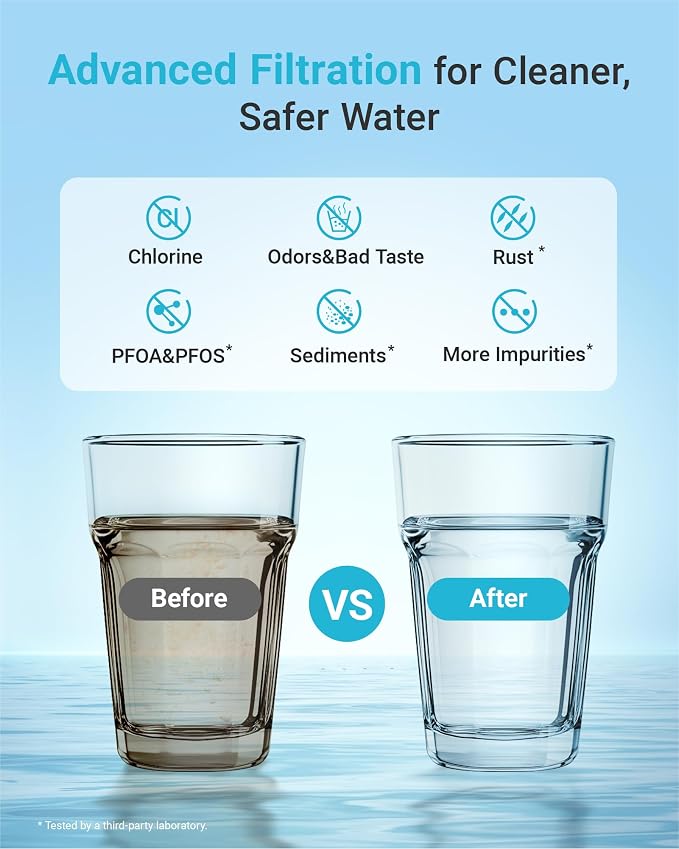 AQUA CREST LT1000PC ADQ747935 Refrigerator Water Filter and Air Filter - Image 5