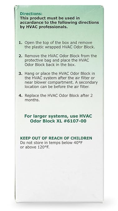 Nu-Calgon 6106-00, HVAC Odor Block Air Freshener - Image 2