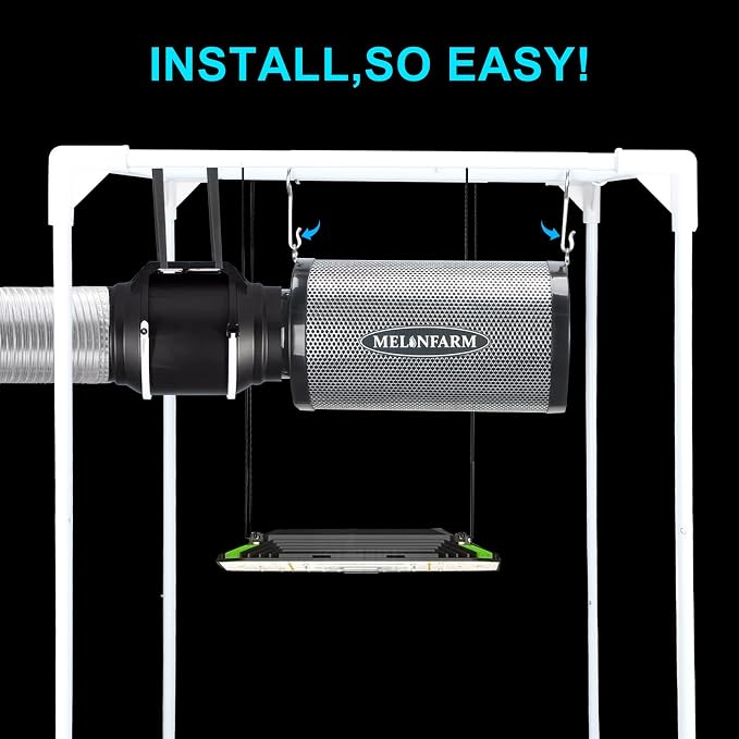 4 Inch Air Carbon Filter Smelliness Control - Image 8