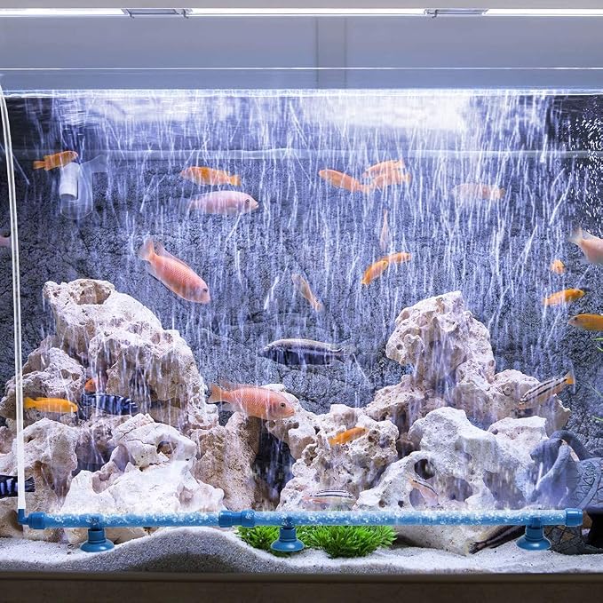 Quickun Aquarium Air Stone Bubble Wall Tube Oxygen Diffuser Bar Decor Accessory - Image 6
