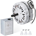 Hiorucet F0510B2944 F0510B2705 Attic Fan Motor & 120V Adjustable Thermostat by Hiorucet