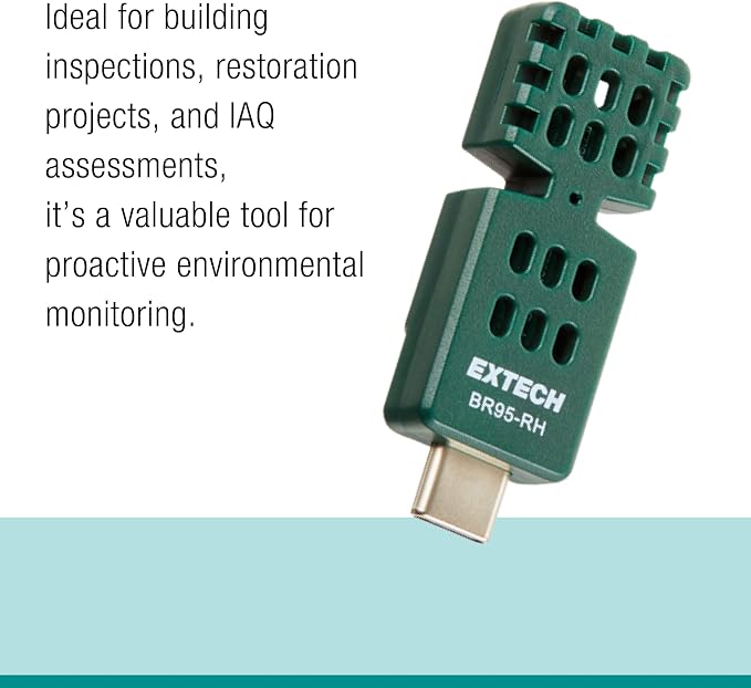 Extech BR95-RH External Temperature and Humidity RH Sensor Accessory - Image 6