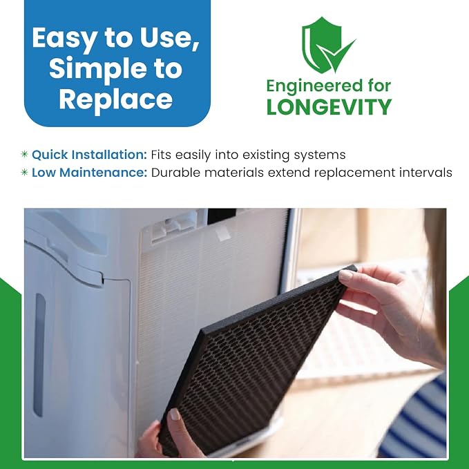 Replacement Carbon Pre/Post Filter- 13 X 19-1/4 X 7/16 - Image 6
