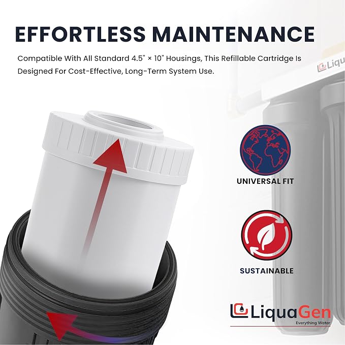 LiquaGen Activated Alumina & Coconut Carbon Water Filter Cartridge – Helps - Image 8