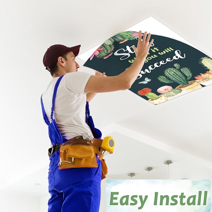 6 Pcs Fluorescent Light Covers - Image 6