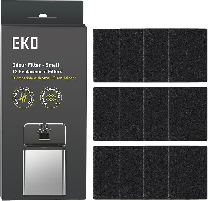 EKO Odor Filter Refills for Food Waste Bin and Compost Bin, Activated Carbon by EKO