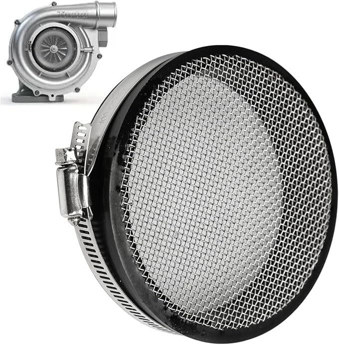 4 Inch Turbo Inlet Guard Screen Universal 102mm Stainless Steel Turbo Air by Unknown