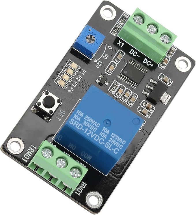 Timer Relay Module Self Locking Delay On Off - Image 6
