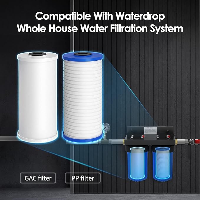 Waterdrop WF10PG Whole House Water Filter, Compatible - Image 2