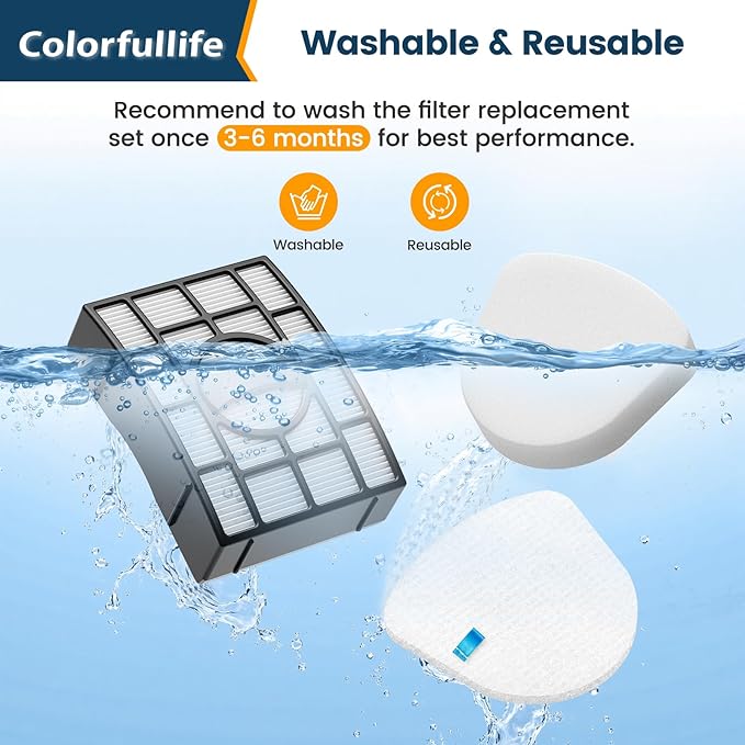 4 Foam and Felt Filters Replacement - Image 5