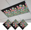 Fluorescent Light Covers for Ceiling Lights Colorful Flowers Magnetic Light by Home+L6