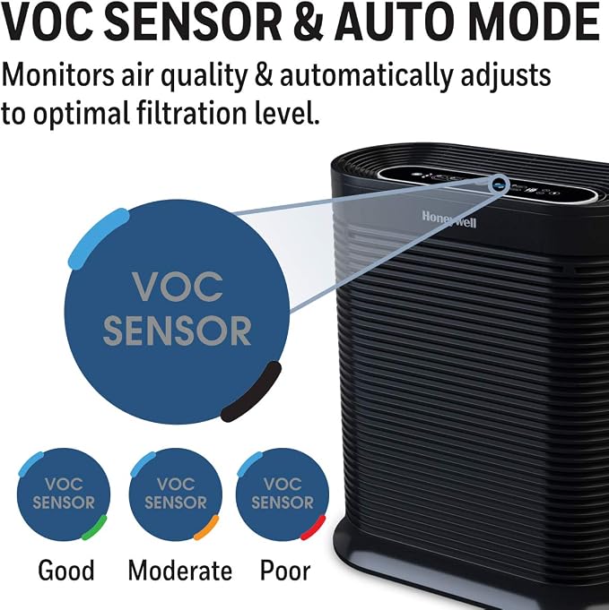 Honeywell HPA-250 Bluetooth Smart True HEPA Air Purifier, Airborne Allergen - Image 3