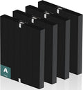 4 Pack 115115 SmokeGuard Replacement Filter A Size 21 by PETOX