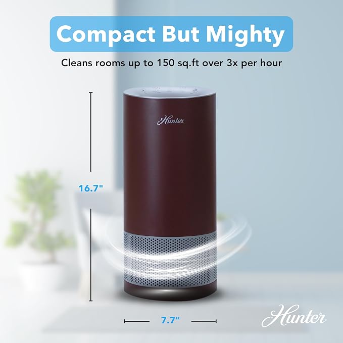 Hunter HP450UV Round Air Purifiers - Image 3