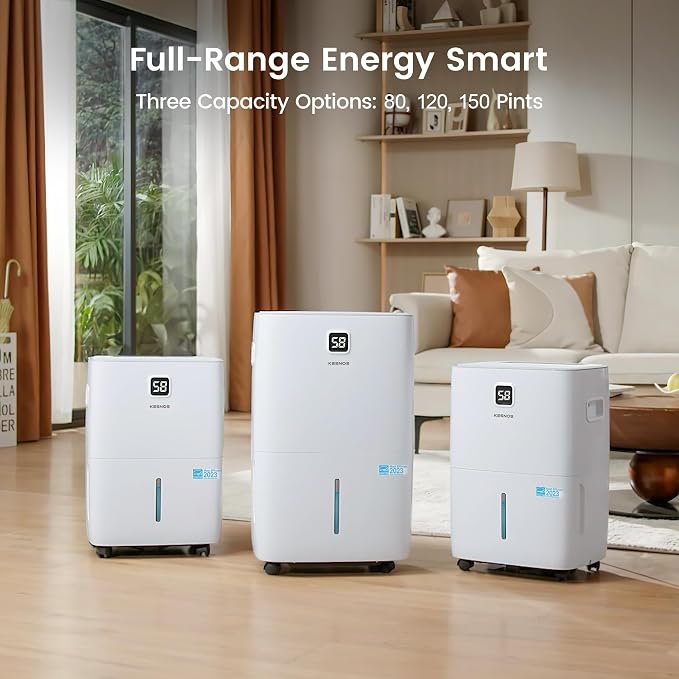 Kesnos 80 Pints 2025 Energy Star Dehumidifier - Image 9
