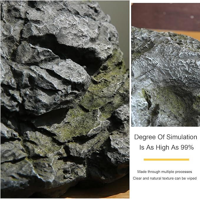 Outdoor Fake Rock Cover Realistic Lightweight Fiberglass Artificial Landscape - Image 5