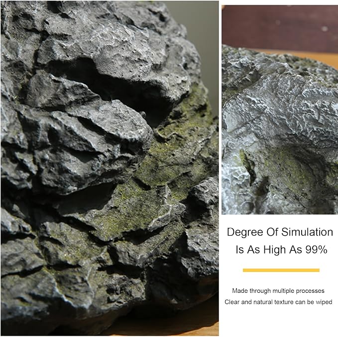 Outdoor Fake Rock Cover Realistic Lightweight Fiberglass Artificial Landscape - Image 5