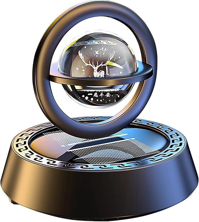 Kwak’s Solar-Powered Rotating Car Aromatherapy Auto-Spinning Ornament by Kwaks