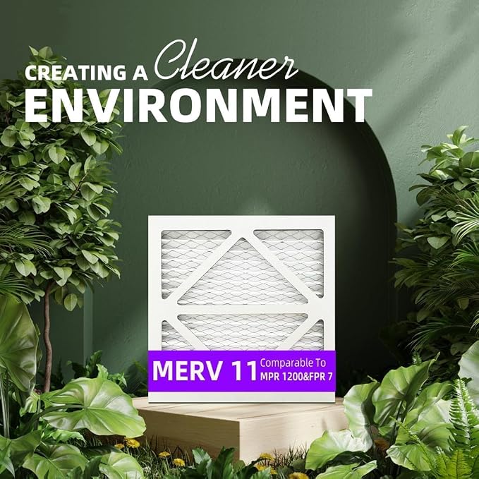 10x10x1 MERV 11 Pleated Air Filter MPR 1000-1200 & FPR 7, Furnace Air Filters - Image 5