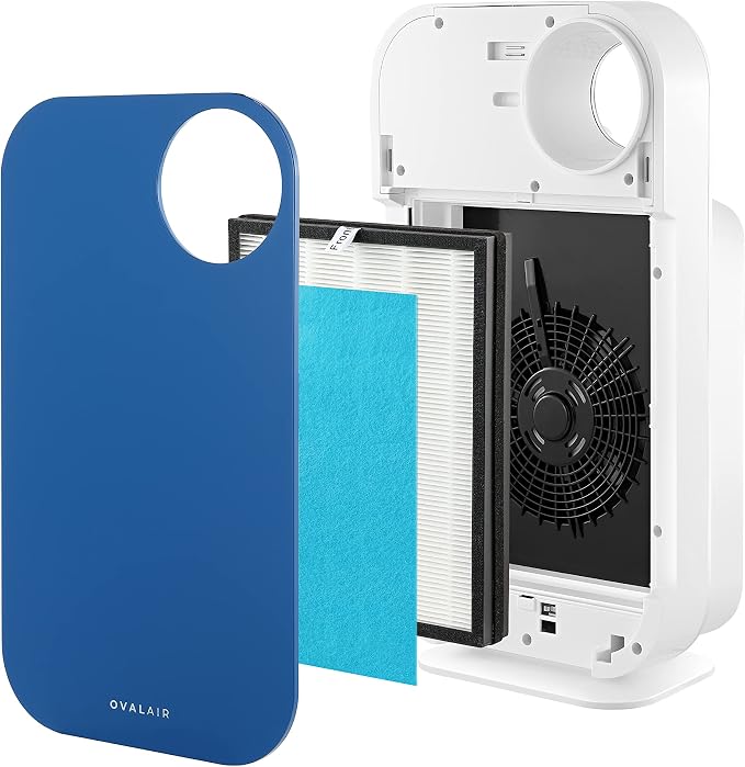OVAL AIR AIR1000G-COVER Custom Air Purifier Face Cover, 24.4" x 13.7" x 1.38" - Image 6