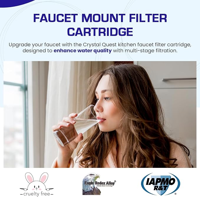 Crystal Quest Faucet Mount Filter Cartridge – Advanced Multi-Stage Filtration - Image 2