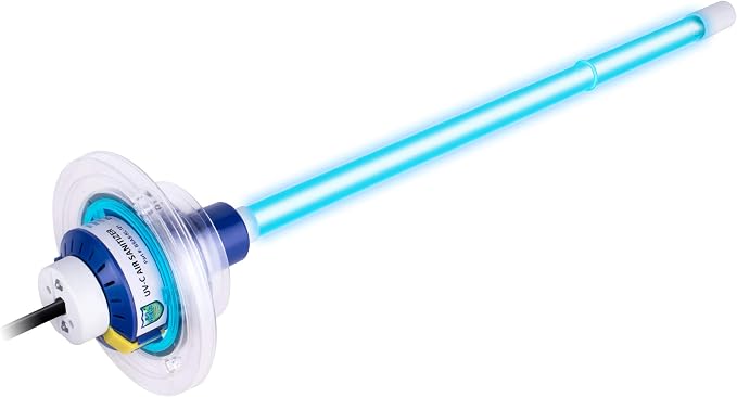 UV Light for AC System, Cleans HVAC Ducts and AC Coils of Bacteria, Mold and by Bio+Shield+Antimicrobial+Protection