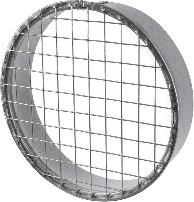 Repa Market Ø6 Inch Duct Cover – Galvanized Steel Round Duct Cap by RepaMarket
