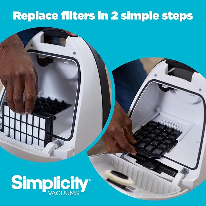 Simplicity Vacuums Bundle with Jill Vacuum Filter Set and Pet Hair Upholstery - Image 3
