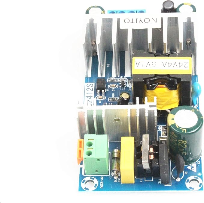 NOYITO AC to DC Isolated Power Supply Module DC 24V 4A 5V 1A Dual Output Power - Image 6