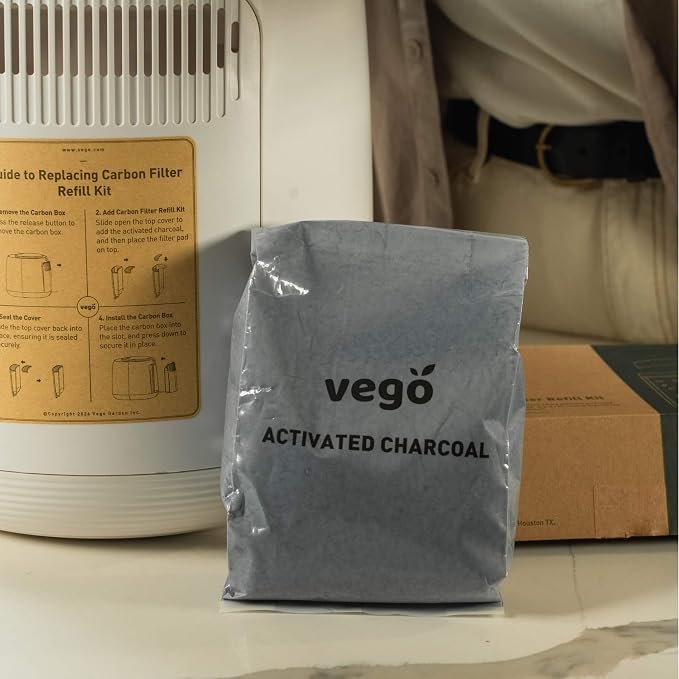 Vego Carbon Filter Refill Kit, 1 Bag - Image 4