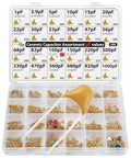 pF Values - Box Capacitor Kit Assortment 485 pcs 24 Values, All pF: 1pF by Unknown