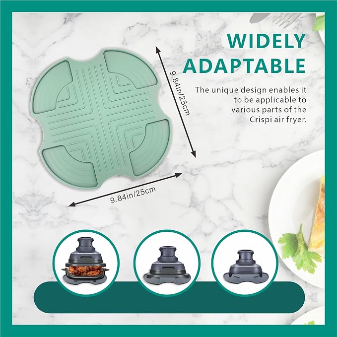 Silicone Heat Resistant mat for Ninja Crispi Air Fryer, Heat-Insulating - Image 3