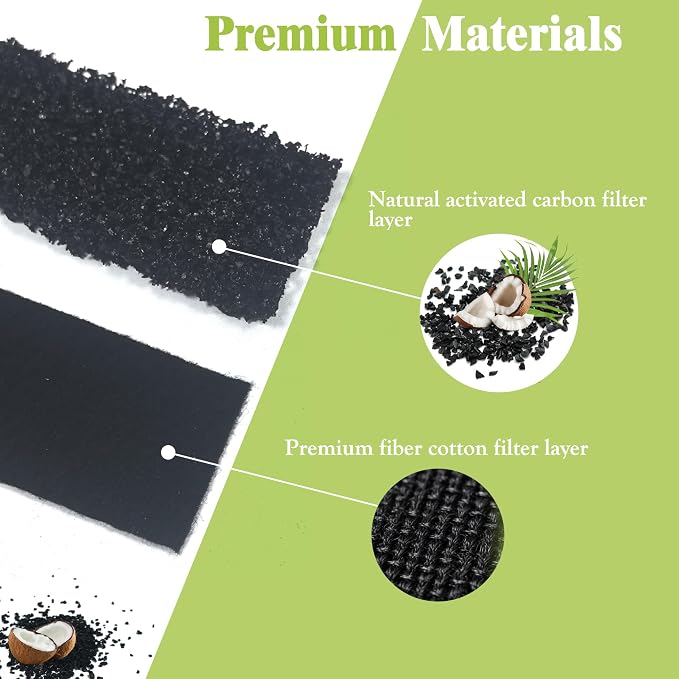 Newke 2 Pack Air Filter for PureAir AF-2 & 4 Pack Carbon Filter and 2 Fruit and - Image 3