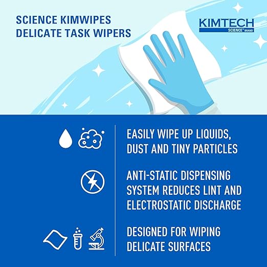 Kimtech Science™ Kimwipes® Delicate Task Wipes, Pop-Up Box - Image 7