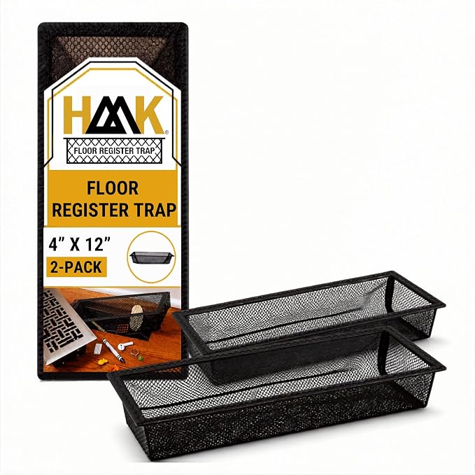 HAAK Floor Vent Filters 4x12, Vent Screens by HAAKFloorRegisterTrap