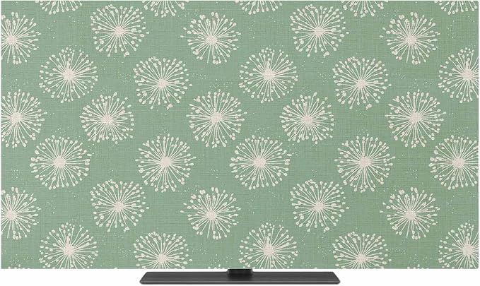 Dandelion Summer Wild Flower Indoor TV Cover, Elastic TV Screen Protector by Unknown