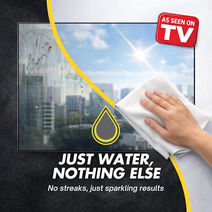 Microfiber Magic Streak Free Cleaning Cloth 10 Pack Clean Any Surface - Image 2