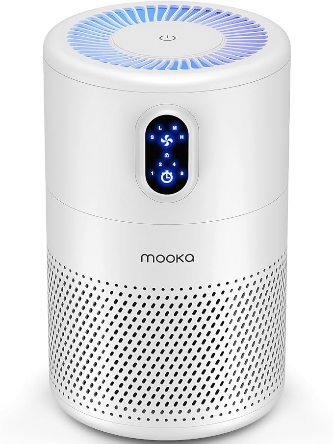 MOOKA B-D02L Air Purifier & 1 Pack Extra Official Certified Replacement Pet - Image 2