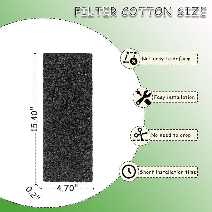 6 Pack Replacement Filter Compatible - Image 4