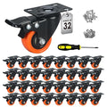 2" Caster Wheels Set of 32, Heavy Duty by ASHGOOB
