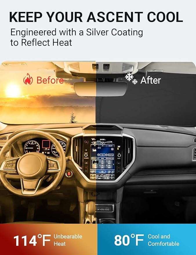 Proadsy 2026 Upgrade Windshield Sunshade Custom - Image 2