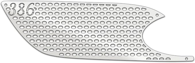 Peterbilt 386 Hood Replacement Air Intake Screens Set by FloridasFinestCustom