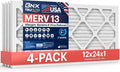 BNX TruFilter 12x24x1 Air Filter MERV 13 by BNX