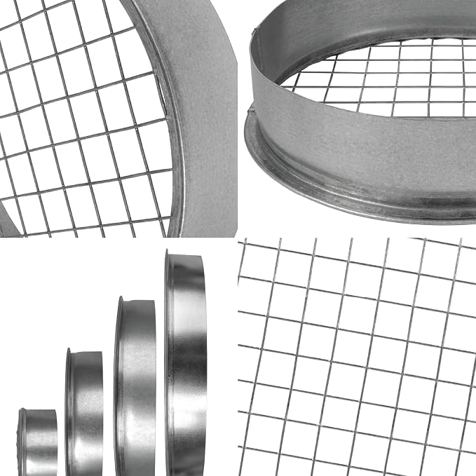 6 Inch Galvanized Steel Dryer Vent Cap - Image 7