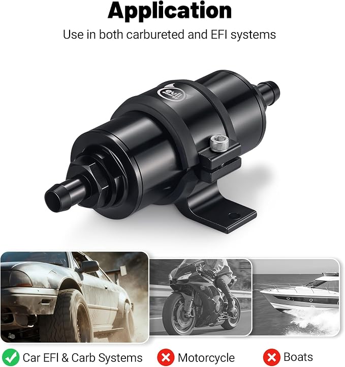 EVIL ENERGY Inline Fuel Filter 10 Micron - Image 4