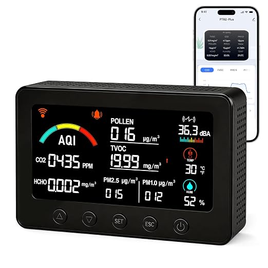 AIRNERGY 12-in-1 Air Quality Monitor Indoor by Unknown