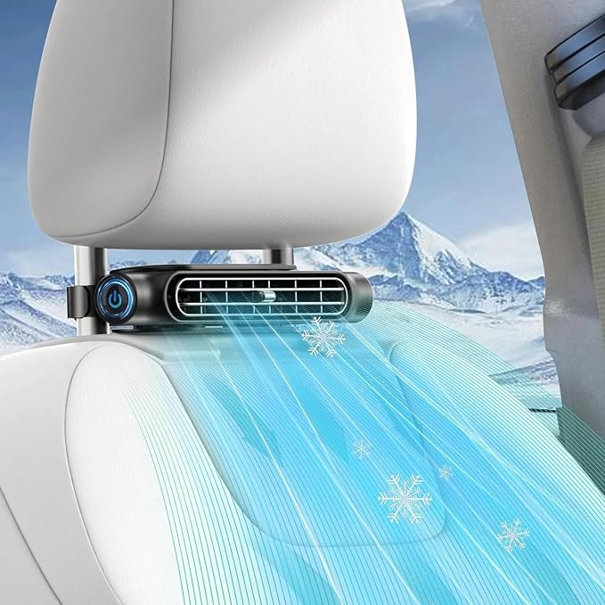 Car Seat Fan for Driver & Backseat by Unknown