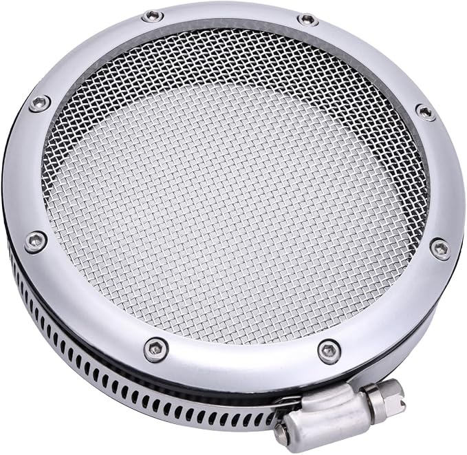 New 3" 3.5" 4" Turbo Inlet Grill Protector Guard Turbocharge Screen Mesh Air - Image 2